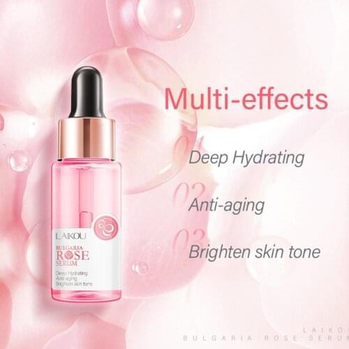 Face lift Rose Blueberry Essence Face Skin Tightening Effect lift Serum Firming Plant Sodium Anti Extract New Face A5M9