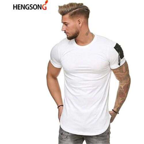 Men Running T-shirt O Neck Short Sleeve Summer Sports Shirt Man New Fitness Shirt Male Men Sports T-shirt Jerseys