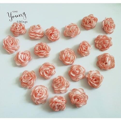 Artificial Flower For Costume Decor DIY Rose Flower Heads Wedding Party Home Decorative Scrapbooking gift box wreath Multi-use