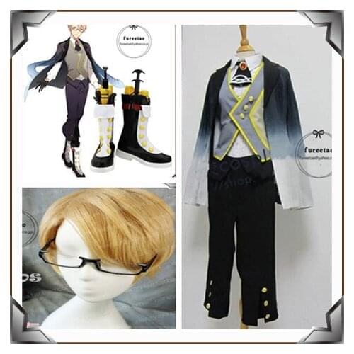 Fate Grand Order Assassin Henry Jekyll & Hyde cosplay costume includes cosplay wig and shoes