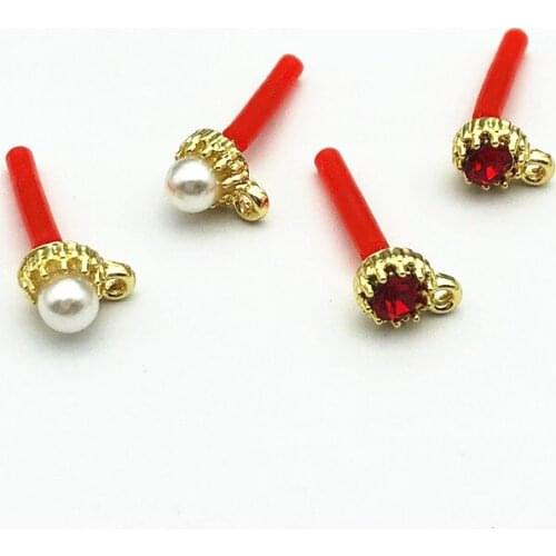 New Arrival! 10x7mm 100pcs Rhinestone/Imitation pearls Ear Stud for Earring DIY Parts,Jewelry Accessories Findings & Component