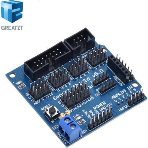 V5.0 Sensor Shield expansion board for arduino electronic building blocks robot accessories Sensor Shield V5 expansion board
