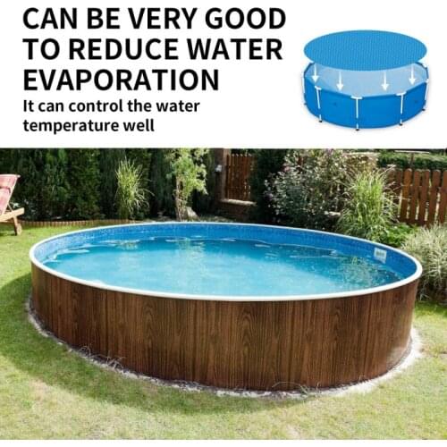 Swimming Pool Cover Rectangular Solar Summer Waterproof Pool Tub Dust Outdoor Tarpaulin Bubble Blanket Pool Protection Cover