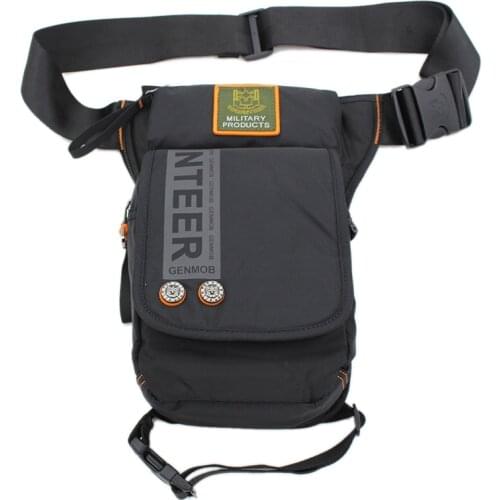 Men Military Oxford Leg Bag Fanny Waist Pack Belt Hip Bum Motorcycle Rider Drop Thigh Pouch Retro Crossbody Shoulder Bags