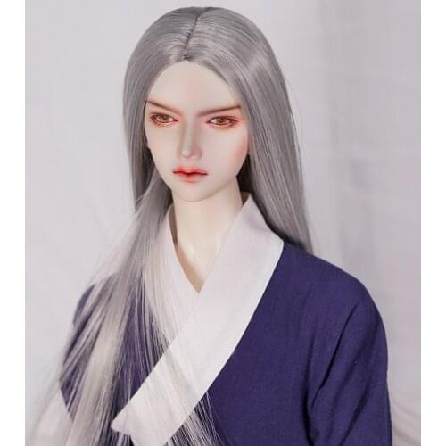 1/6 1/4 1/3 Scale BJD Accessories Ancient Costume Chinese Hanfu Doll Long Hair Wig For BJD/SD YOSD MSD SSDF Strong Uncle A0871