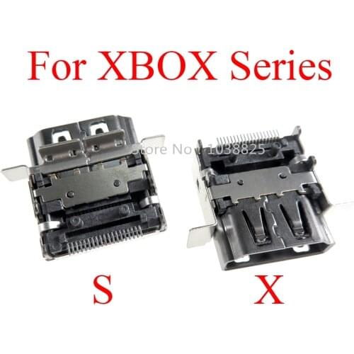 1pc HDMI -compatible Port Interface Socket Connector Jack HD socket For Xbox Series X S for xbox S X