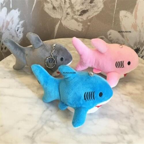 1Piece Random Design , Keychain Stuffed Plush TOY Doll , Multi-Sizes Ocean Animal Plush Toy