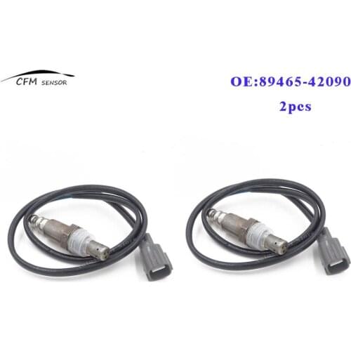 2pcs New 89465-42090 Oxygen Air Fuel Ratio Sensor For 2001-2003 Toyota RAV4 2.0L l4