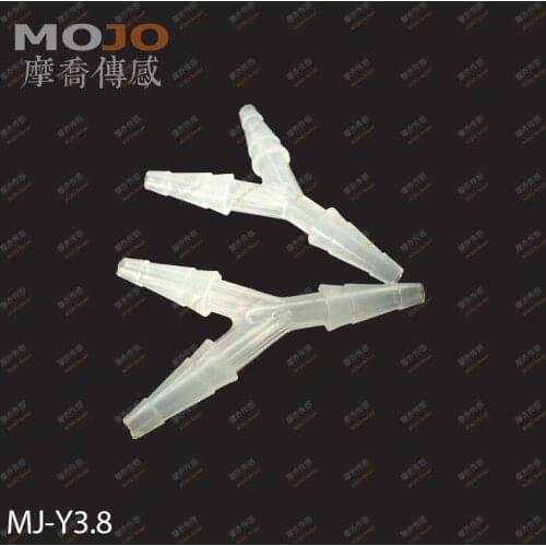 2020 Free shipping!(10pcs/Lots) MJ-Y3.8 PP Three way connectors 3.8mm Y type pipe joint