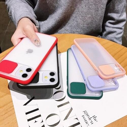 50pcs Colorful Bumper Shockproof Trasparent Phone Case For iPhone 12 Mini 11 Pro Max XR X XS Max 8 7 6S Plus SE 2020 Clear Back