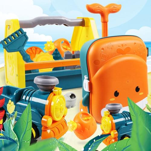 8/17pcs Beach Tools Toys Set Sand Playing Toys Kids Funny Water Beach Seaside Tools Gifts For Seaside Swimming Pool Bathtub Toy