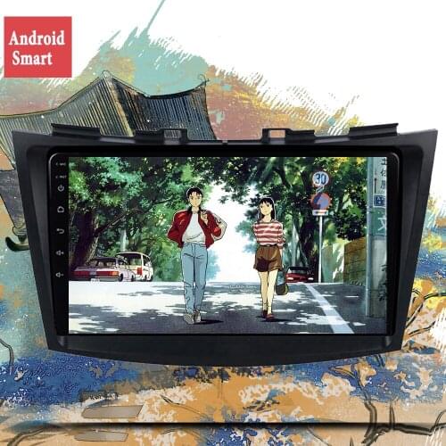 9 inch 6G+128G 2 din Android 10.0 Car DVD player for Suzuki Swift 2011-2015 Car Radio Multimedia Player GPS Navigation BT WIFI
