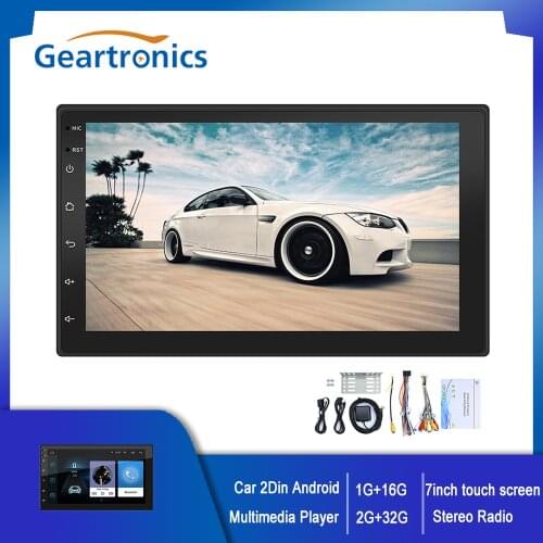 2 DIN WiFi Car Android Multimedia Player GPS WiFi GPS Head Unit Car Stereo Radio 7 Inch Touch Screen MP5 Video Player 9210S