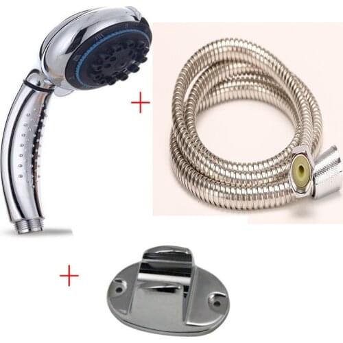 Brazil three block adjustable pressurized water saving large money flower is aspersed handheld spa shower shower set