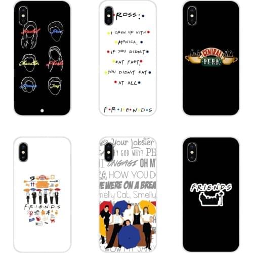 For HTC One U11 U12 X9 M7 M8 A9 M9 M10 E9 Plus Desire 630 530 626 628 816 820 830 Friends tv show poster Accessories Shell Cover