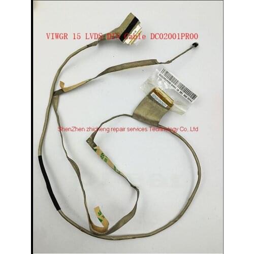 For lenovo G500 G505 G510 laptop VIWGR 15 LVDS DIS Cable DC02001PR00 UMA Cable DC02001PS00 LED cable