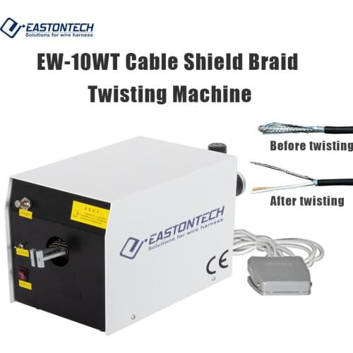 EW-10WT Braided wire twisting machine and wire enameled wire network wire twisting machine wire twisted