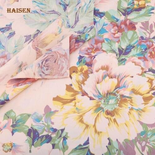 HAISEN Flowers From Fabric
