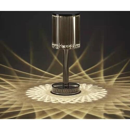 Spain Modern Table Lamp USB Touch Table Lamps For Living Room Restaurant Bar Decor Atmosphere Light Bedside Lamp Led Night Light