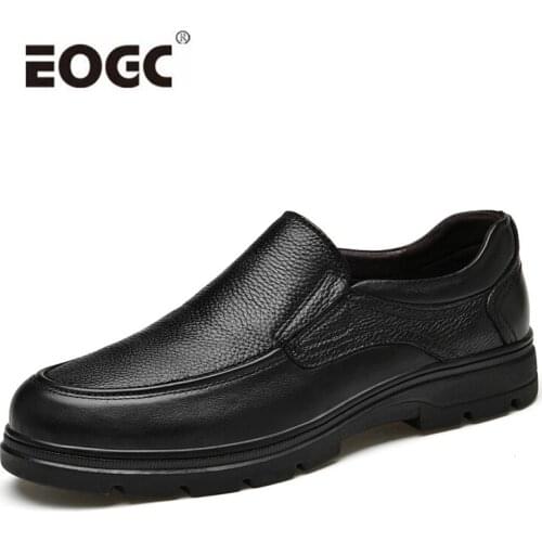Natural Leather Men Shoes Loafers Moccasins Anti-slip Soft Casual Shoes Men Outdoor Non-Slip Walking Shoes Flats Zapatos Hombre