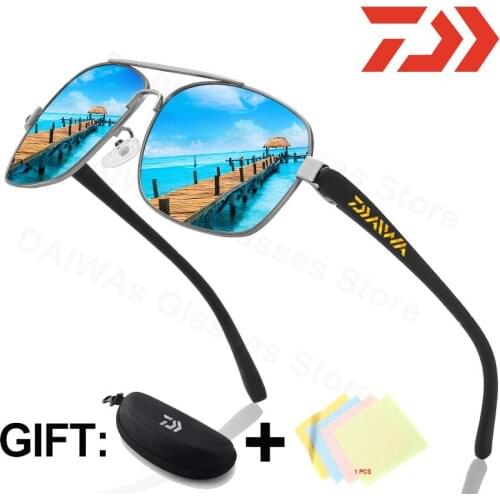 2021 Daiwa Fishing UV Protection Glasses Mens Outdoor Sports Polarized Colorful Film Series Glasses Dust Mirror Riding Mirror