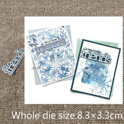 New Design Craft Metal stencil mold Cutting Dies letters decoration scrapbook die cuts Album Paper Card Craft Embossing