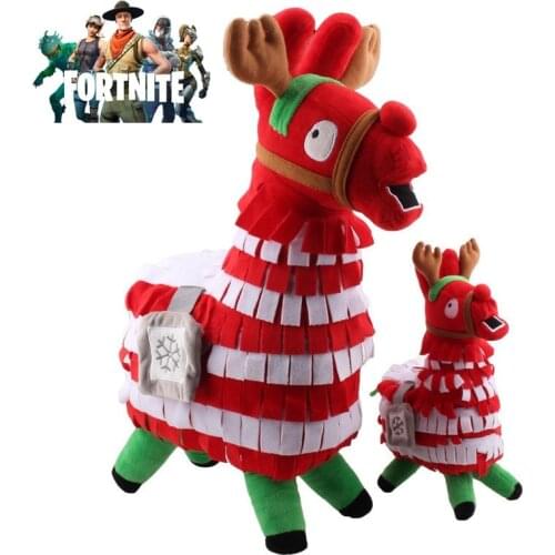 Fortnite Christmas Alpaca Plush Toys Anime Figure Fortress Night Animal Plushie Game Peripheral Doll Christmas Decorations Decor