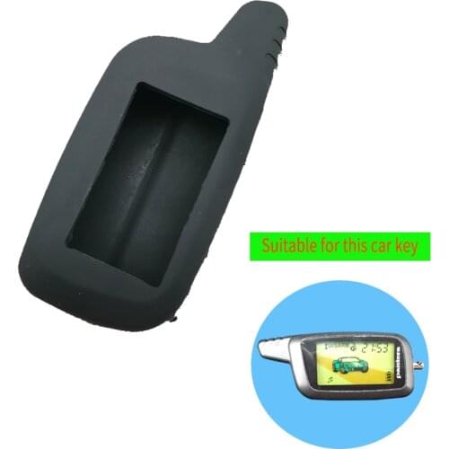 Silicone Key Case For Panther Slk 300 350 400 450 600 625 868 600rs 625rs 650rs 675rs Lcd Car Alarm Remote Control Protect Cover