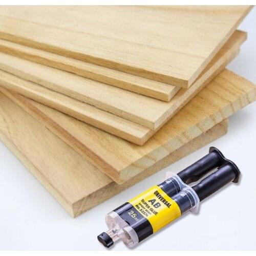 25ml Super Liquid AB Glue Epoxy Resin Strong Quick-drying AB Glue Home Strong Repair Glue For Plastic Wood Hardware Supplies