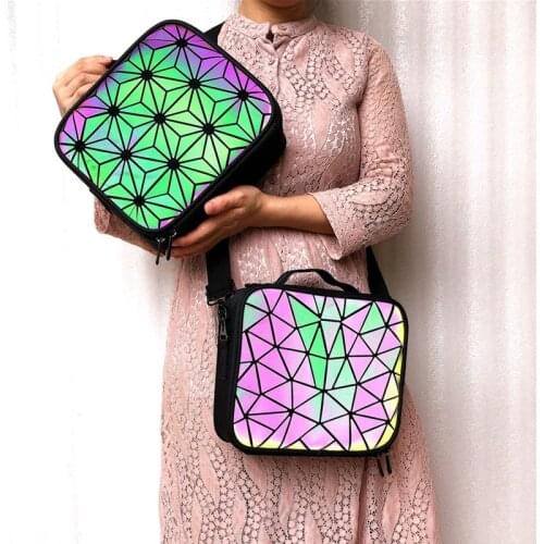 Luminous Multifunctional Makeup case box Cosmetic Bag with Shoulder strap Multilayer Suitcase Travel Beauty Case Wash pouch