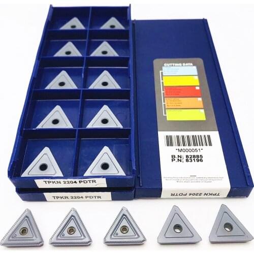 TPKR 2204 PDTR LT30 TPKN 2204 Carbide Tool External Turning Tool Lathe Tool PVD Cutting Tool CNC Tools TPKR2204 Turning inserts