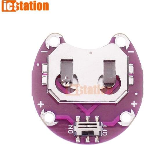 Smart Electronics New LilyPad Coin Cell Battery Holder CR2032 Battery Mount Module