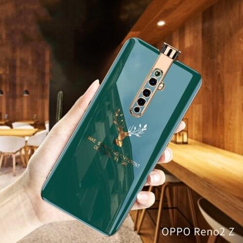 GKK Lifting Protection Case For OPPO Reno 2 2Z 10X Zoom Realme X2 Pro Plating Soft For Reno 2 2Z 10X Zoom Realme X2 Pro Cover