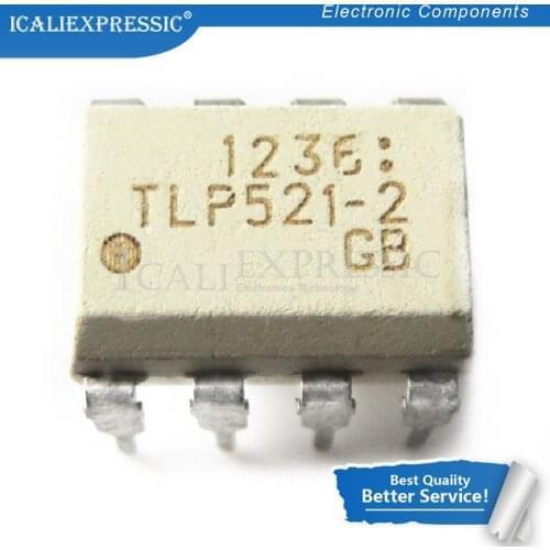 10PCS TLP521-2GB TLP521-2 TLP521 P521-2 DIP-8 SMD-8 HIGH DENSITY MOUNTING PHOTOTRANSISTOR OPTICALLY COUPLED In Stock