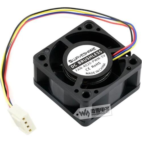 Fan-4020-PWM-5V Dedicated to Jetson Nano cooling fan PWM Adjustment Quick cooling Keep JANSON NANO in good working condition