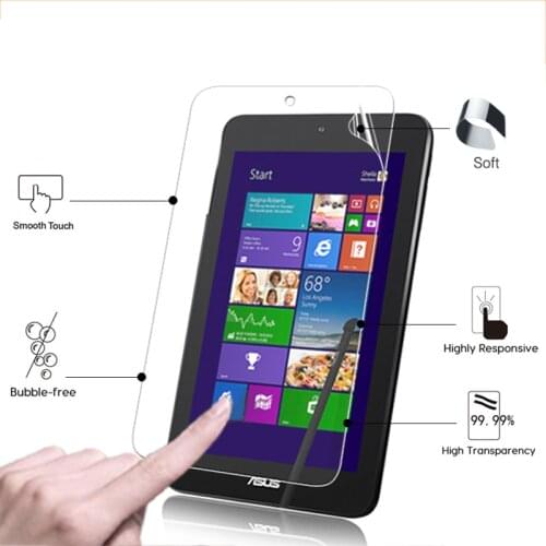 Best premium Clear Glossy screen protector film For Asus VivoTab Note 8 M80TA 8.0" tablet front HD lcd screen protective films