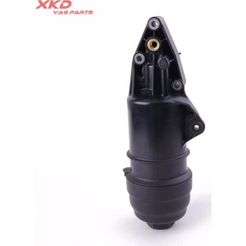 Engine Oil Filter Housing Assembly For Au-di A4 A5 A6 A7 A8 Q5 Q7 06E115405K 06E115405A 06E 115 405 K 06E 115 405 A 3.0T