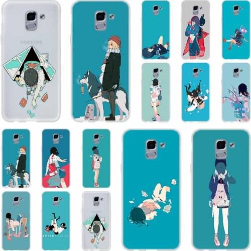 Japanese style Clothes Fashion Girls For Phone Case Samsung Galaxy j6 J8 J7 J5 J3 J4 Plus 2018 2017 2016 J610 Prime Soft