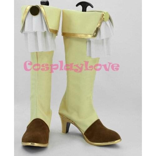 Newest Custom Made Japanese Anime Lovelive! Fruitfresh Koizumi Hanayo Cosplay Shoes Boots For Halloween Christmas