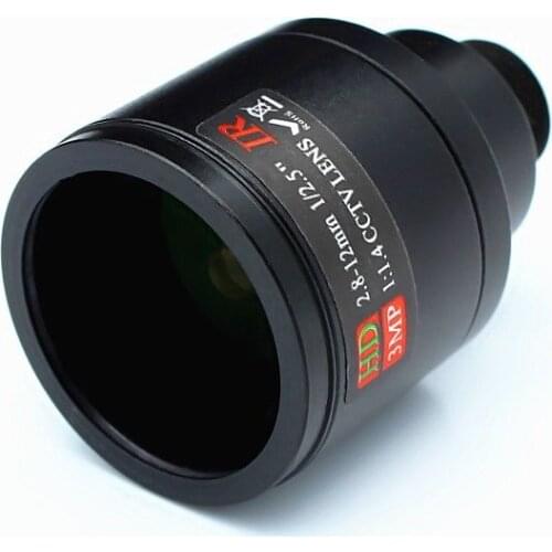 HD 3MP 2.8-12mm CCTV Lens Manual Focal Zoom 2.8mm-12mm IR M12 for IP/CCD camera
