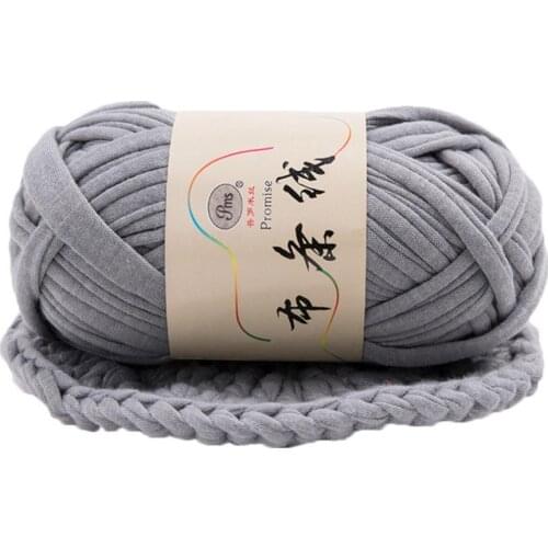 Dropshipping Hand-knit Woven Thread Thick Basket Blanket Braided DIY Crochet Cloth Fancy Yarn