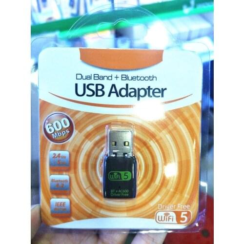 600Mbps Wifi Bluetooth USB Wifi Adapter RTL8821CU Dual Band Wireless Network Card for Desktop Laptop 150Mbps 1200Mbps 802.11ac