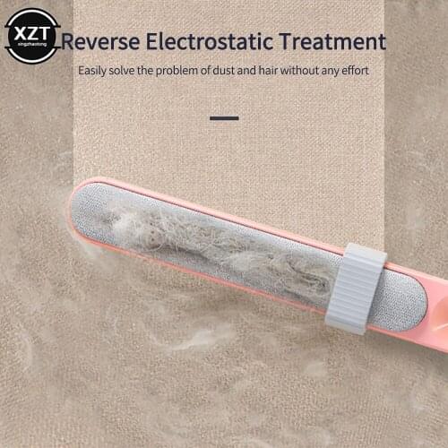 Hair Removal Brush Double-sided Electrostatic Sticky Hair Artifact Clothes Pet Fur Remover Coat Lint Cleaning Brush Accessories