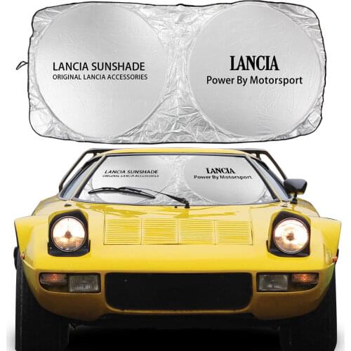 Car Windshield Sunshade Cover For Lancia DELTA STRATOS Phedra THEMA Ypsilon Front Window Screen Visor Protector Auto Parasol