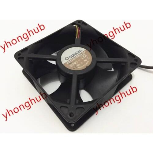 SUNON KD1212PMB3-6A OCM DC 12V 3.2W 120x120x38mm Server Cooling Fan