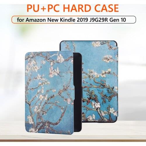 Waterproof Painted Matte Protective Case Skin for Amazon New Kindle 2019 J9G29R Gen 10 E-book Reader Cover Shell