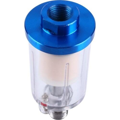 Air Filter HVLP Gravity Feed Auto Paint Primer-Metal Spray Gun Flake Air Regulator Filters Compact Filter Standard 1/4 Thread