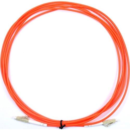 10PCS LC OM1 3M Multimode single mode 62.5/125Fiber Optic Patch Cord LC Fiber optic patch cable Fiber Optic Jumper Free shipping