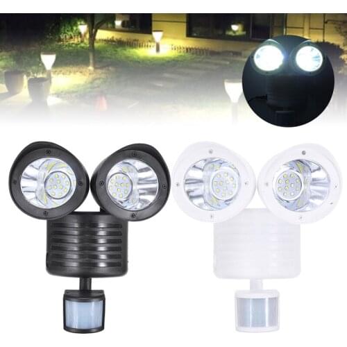 22 LED Floodlight Lamp Motion Sensor Floodlight Lamp Security Detector Outdoor Solar Spot Light For Garden Lawn Patio