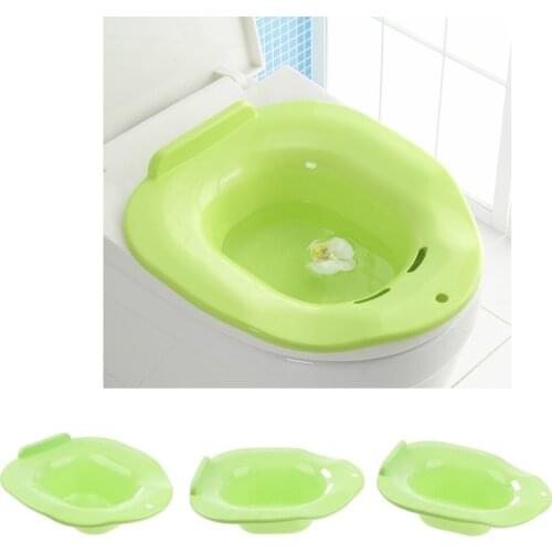 3 Pieces Sitz Bath Hip Bath Tub Avoid Squatting for Pregnant Hemorrhoids